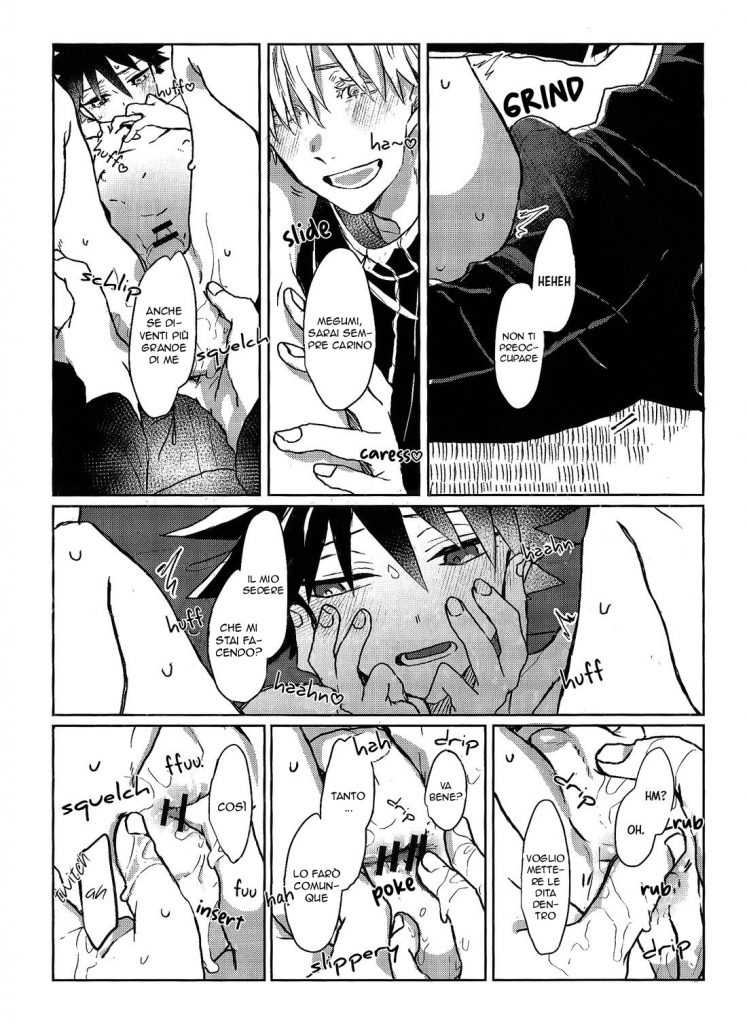 (Yougen Kinkyuu SUMMER 2021) [Seichotsuu (Sarae)] Immoralist | Sopprimi il Demone (Jujutsu Kaisen) [Italian] - Page 11