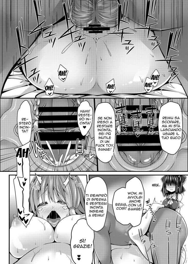 [Right away (Sakai Minato)] Nagasare Miko-tachi wa Choro Kute Kantan ni Haranjau | Un Villaggio di Troiette (Touhou Project) [Italian] [Digital] - Page 39