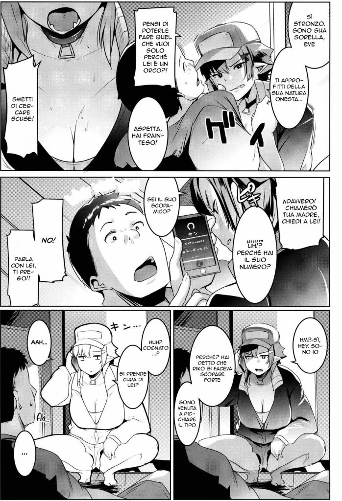 [Hitsuji Kikaku (Muneshiro)] Imouto wa Mesu Orc 2 | La mia Sorellina è un Orco 2 [Italian] - Page 9