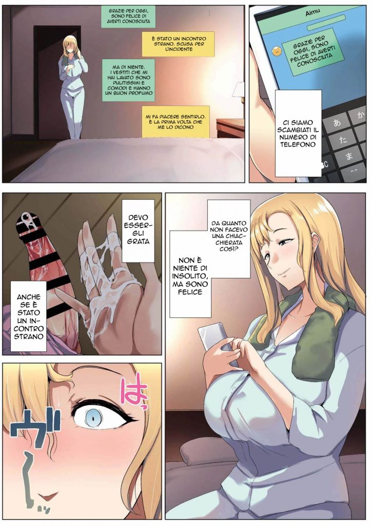 [Misaki (Muneshiro)] Kinpatsu Tsuma no Otomodachi | L' Amichetto della Mamma [Italian] - Page 16