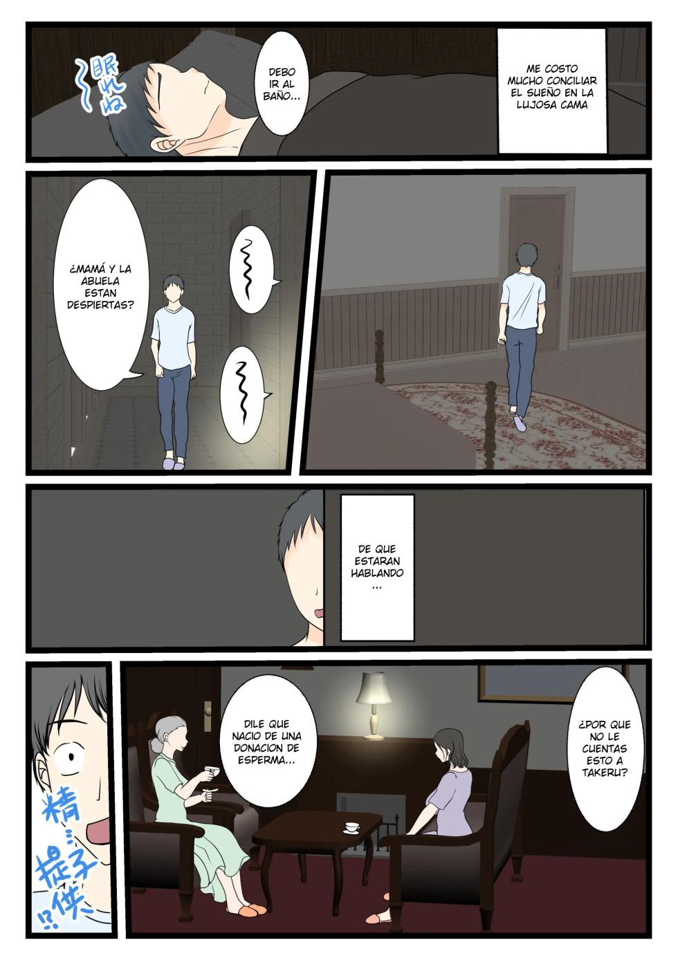 [Benii Kenkyuujo] Shojo no Haha wa Musuko ni Dakarete Ko o Haramu | Una Madre Virgen ConsibeE Un Hijo Con Su Hijo [Spanish] [SrTraduc] [Ongoing] - Page 6