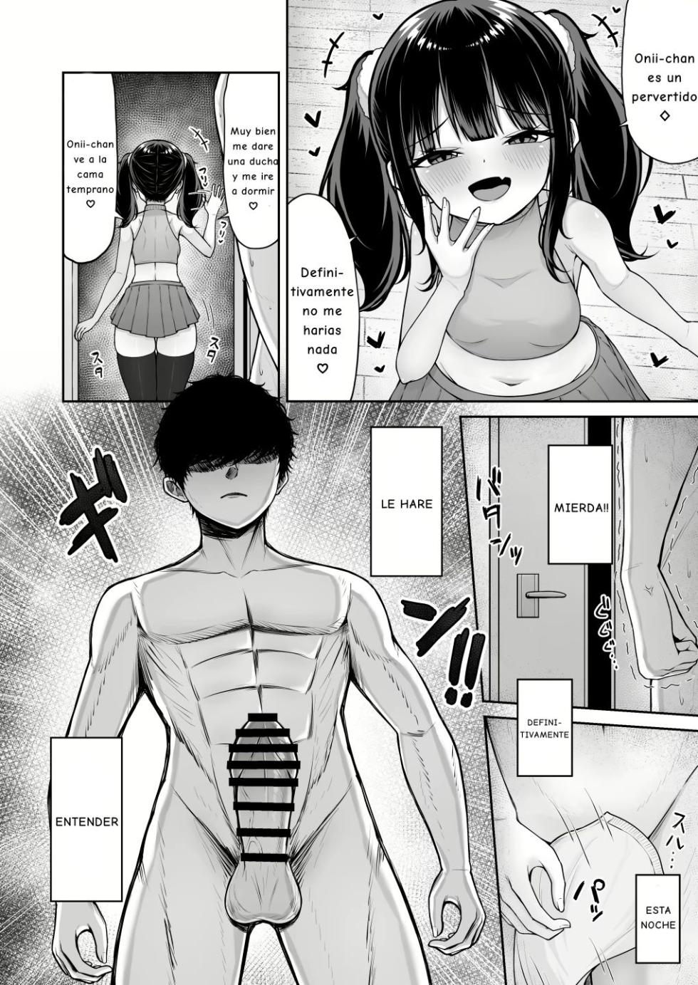 [Chelchel Park (Rachel)] Uchi no Mesugaki Imouto wa Sunao janai | La Mocosa de Mi Cuñada no es Honesta [Spanish] [EbisuTraslade - Winder] - Page 8