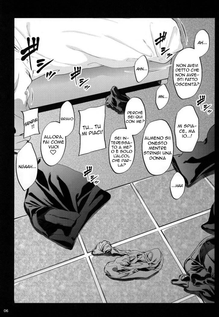 [IV VA SHIN (Mikuni Mizuki)] Shokuba no Senpai | Ti Adoro , Capo [Italian] - Page 5