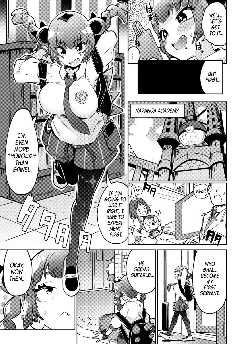 [Mannen Dokodoko Dondodoko (Tottotonero Tarou.)] Coral-chan no Warudakumi | Coral's Ploy (Pokémon Horizons) [English] [Shiranai] [Digital] - Page 5