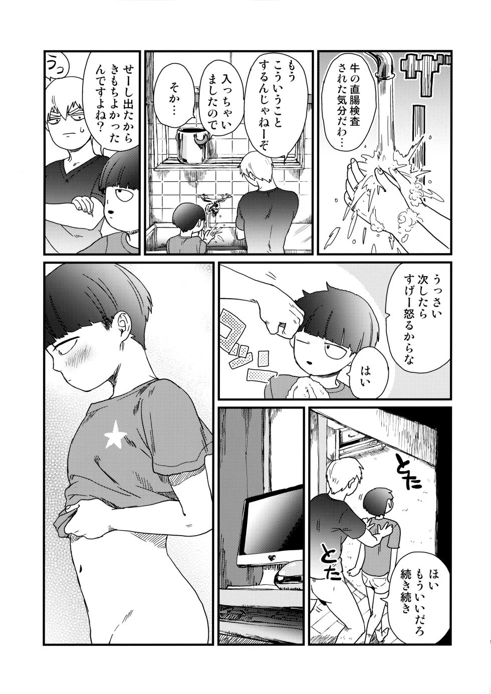 [Indominus Nekkos (Saro)] Nani mo Kangaezu ni Yonde Hoshii 11x25 (Mob Psycho 100) - Page 8