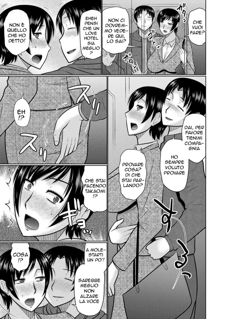 [Hatakeyama Tohya] Oba to Haha ga Ochiru Made | Conquistare la Famiglia [Italian] [Decensored] - Page 27