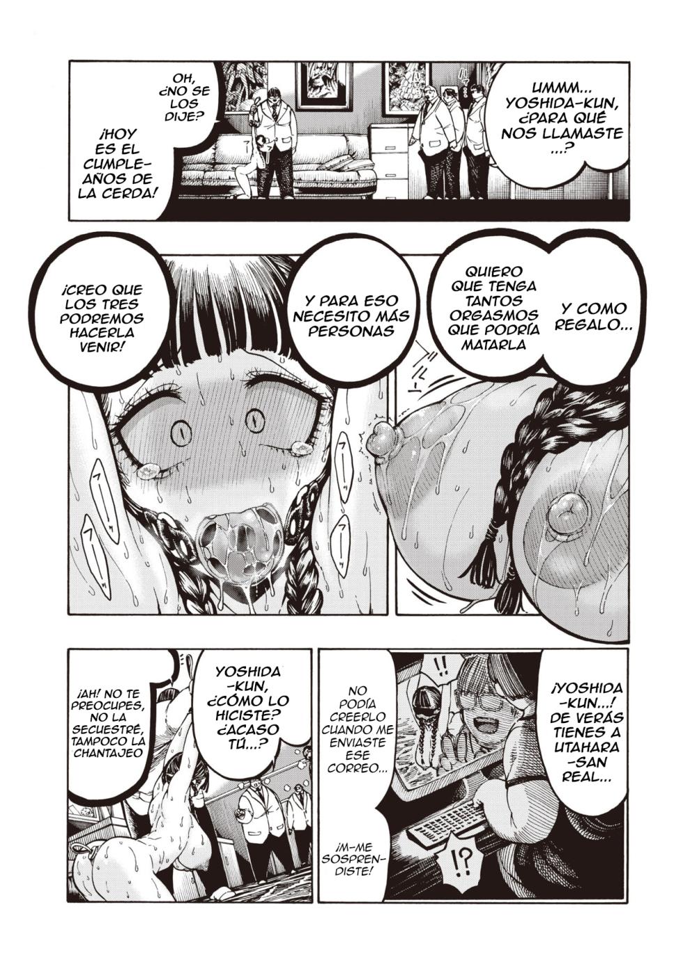 [Hirune] Buta to Present | Pig And Gift (COMIC Kairakuten 2020-04) [Spanish] [Digital] - Page 8