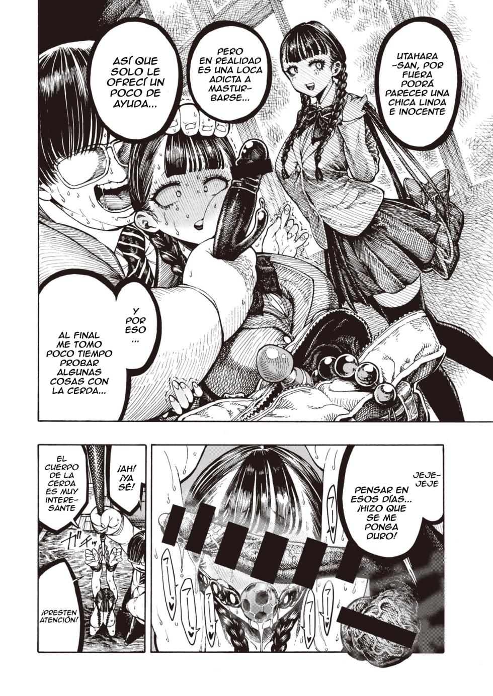 [Hirune] Buta to Present | Pig And Gift (COMIC Kairakuten 2020-04) [Spanish] [Digital] - Page 9