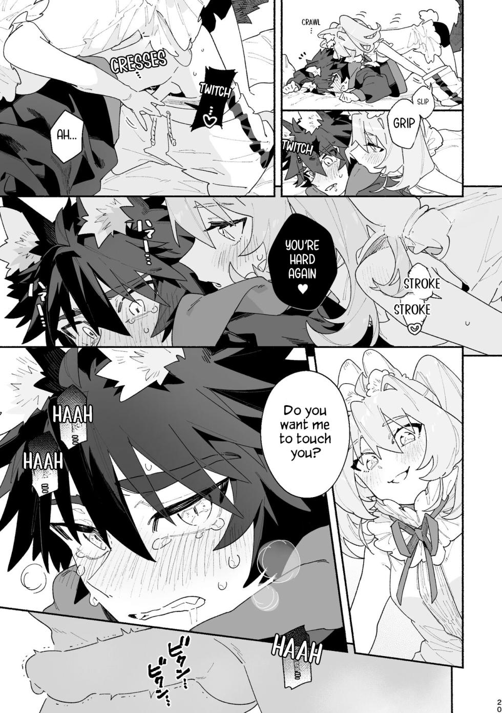 Boy For Bottom: Bunny Girl x Wolf Boy - Page 18