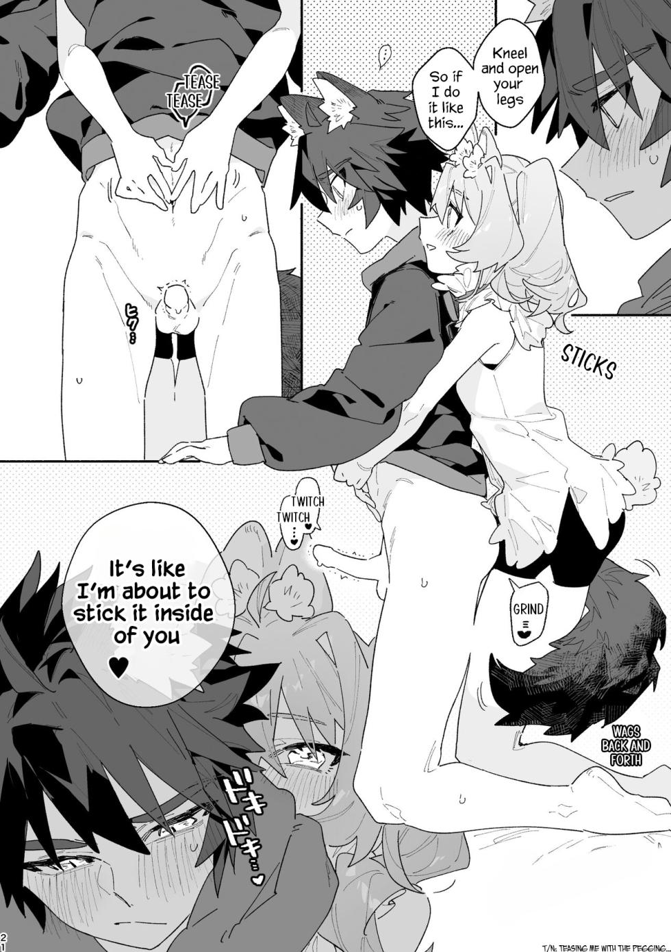 Boy For Bottom: Bunny Girl x Wolf Boy - Page 19