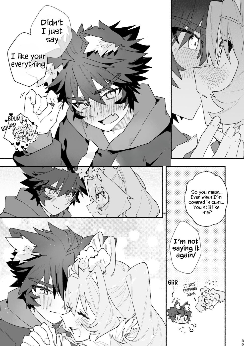 Boy For Bottom: Bunny Girl x Wolf Boy - Page 34