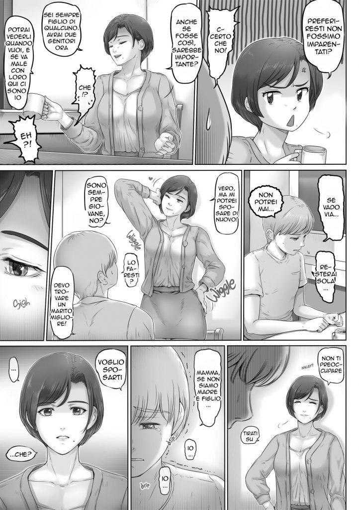 [Lemon Cake (Lemon Keiki)] Okaa-san wa Koko ni Iru - My mom is here | Affetto Materno [Italian] - Page 6