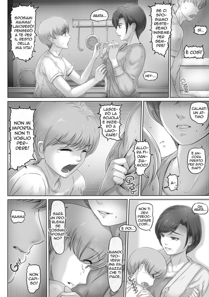 [Lemon Cake (Lemon Keiki)] Okaa-san wa Koko ni Iru - My mom is here | Affetto Materno [Italian] - Page 7