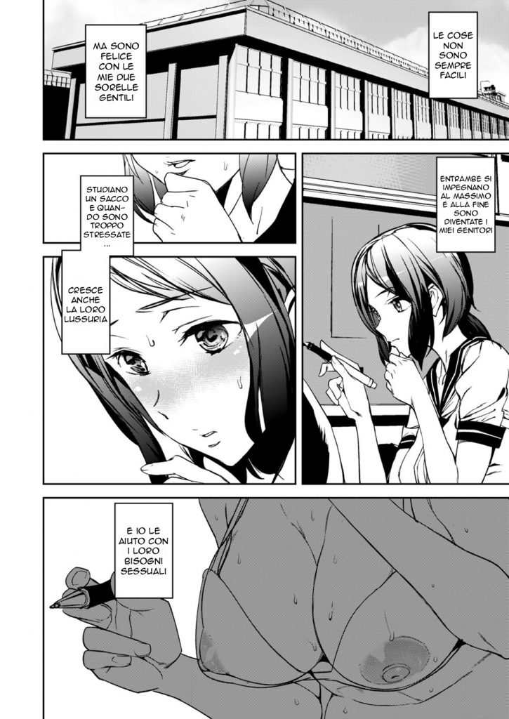 [Ashiomi Masato] Everyday Sisters | Fratello Antistress [Italian] - Page 8