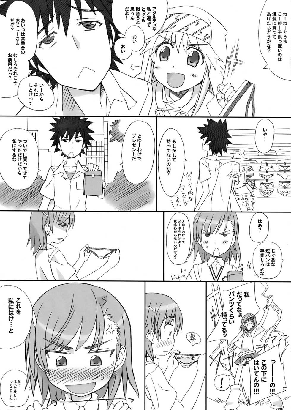 (Tora Matsuri 2010) [Bottomress Pit (Bonzakashi)] KRAMZEEK (Toaru Majutsu no Index) - Page 5