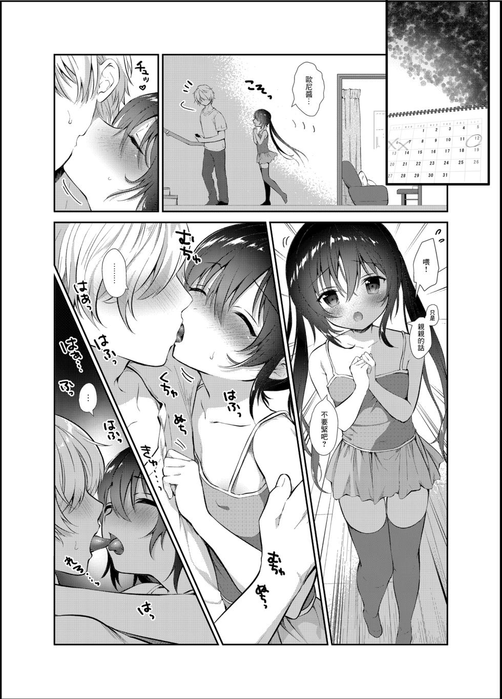 [INS-mode (Amanagi Seiji)] Boku to Imouto no Gaman Shuukan [Chinese] [一匙咖啡豆汉化组] [Digital] - Page 7