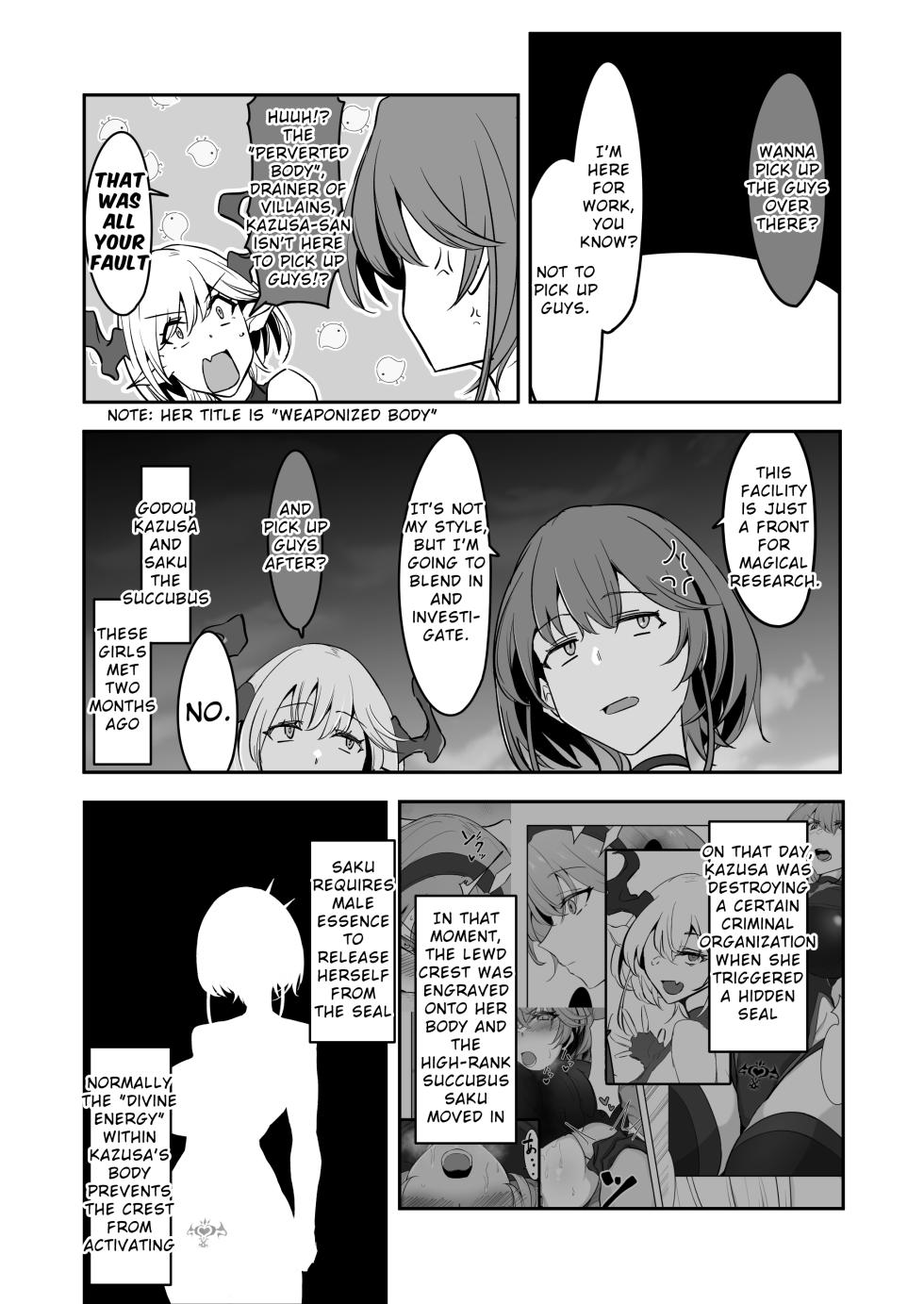 [Kaishinya (Kajiking)] Godou Kazusa Inmon o Kizamareru 2 | Godou Kazusa, Engraved with a Lewd Crest 2 [English] - Page 3