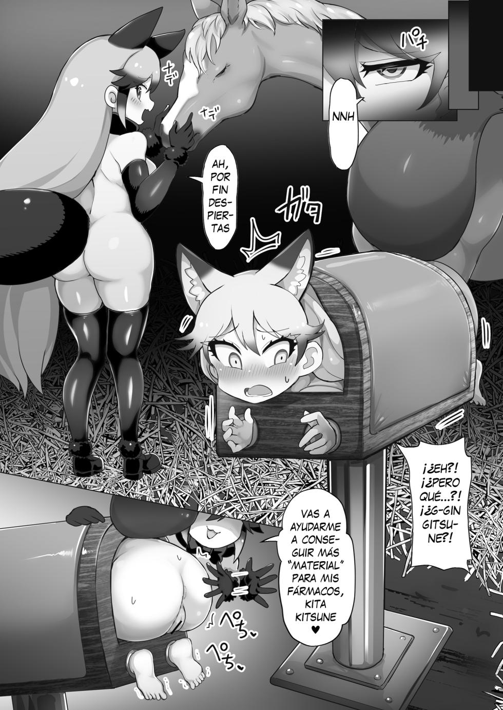 [Shikourippa (Shikoripa)] Kitsune to Ouma-san - Las Zorritas y el Sr. Caballito (Kemono Friends) [Digital] [Spanish] [TMF] - Page 25