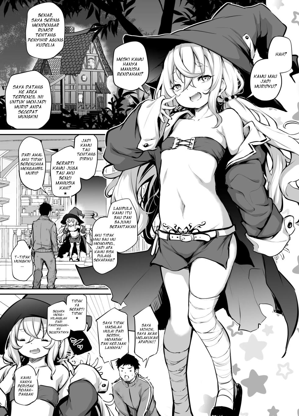 [Airandou] Sekkaku Isekai Tensei Shita Kara Rori Majo ni Deshiiri Shite Mita [Bahasa Indonesia] [NNLT4] - Page 1