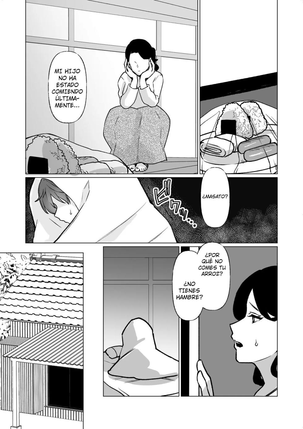 [Katano Chika] Kioku no Bus-tei de -Musuko to Ochiru Yoru- (Megane Nashi) | La Noche que me Entregué a mi Hijo en la Parada del Bus (Versión Sin Lentes) [Spanish] [Hell Translations] - Page 5