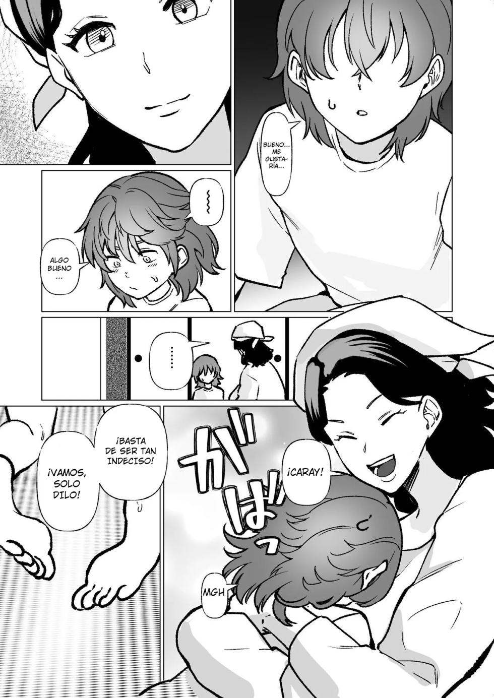 [Katano Chika] Kioku no Bus-tei de -Musuko to Ochiru Yoru- (Megane Nashi) | La Noche que me Entregué a mi Hijo en la Parada del Bus (Versión Sin Lentes) [Spanish] [Hell Translations] - Page 29