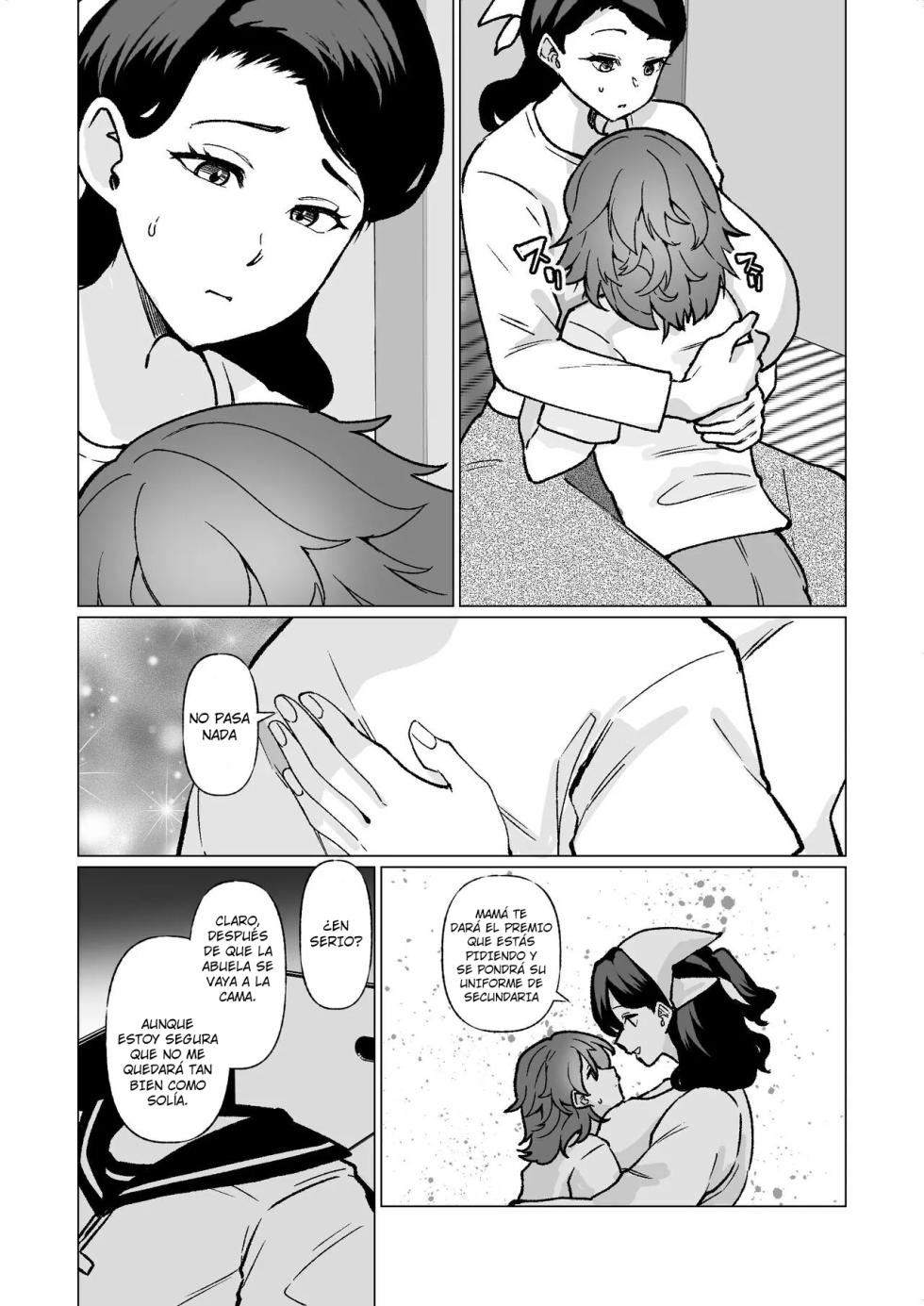 [Katano Chika] Kioku no Bus-tei de -Musuko to Ochiru Yoru- (Megane Nashi) | La Noche que me Entregué a mi Hijo en la Parada del Bus (Versión Sin Lentes) [Spanish] [Hell Translations] - Page 31