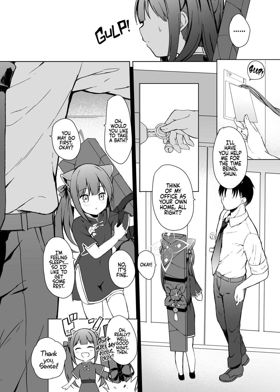 [DOGYEAR (Kujou Danbo)] Neverland ni Torawarete - Trapped in Neverland (Blue Archive) [English] [Team Rabu2] [Digital] - Page 15