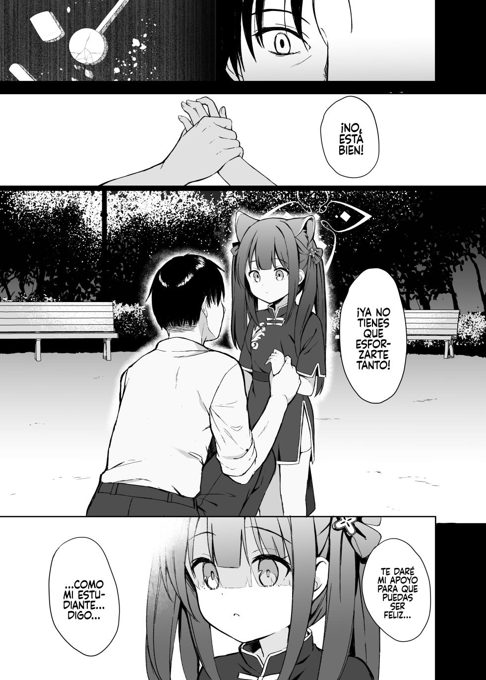 [DOGYEAR (Kujou Danbo)] Neverland ni Torawarete - Trapped in Neverland (Blue Archive) [Spanish] [Rakuen Translations] [Digital] - Page 12