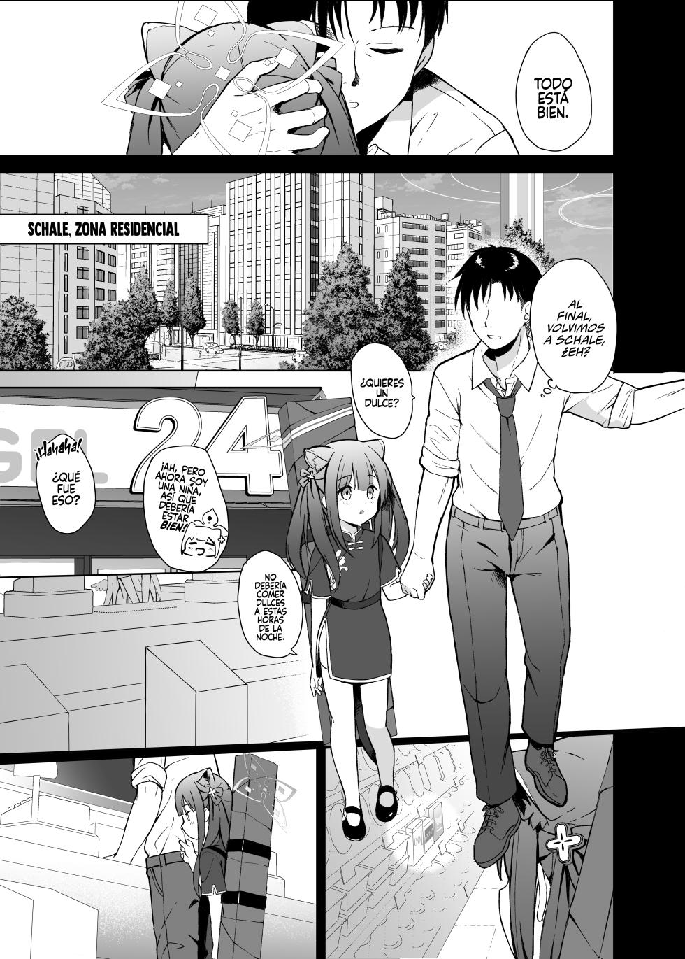[DOGYEAR (Kujou Danbo)] Neverland ni Torawarete - Trapped in Neverland (Blue Archive) [Spanish] [Rakuen Translations] [Digital] - Page 14