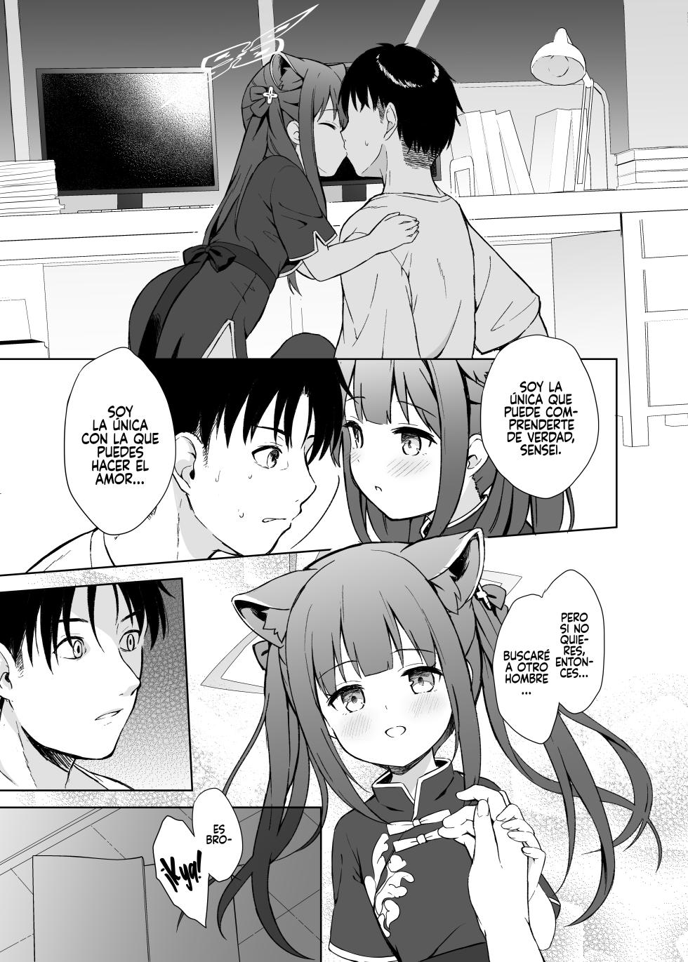 [DOGYEAR (Kujou Danbo)] Neverland ni Torawarete - Trapped in Neverland (Blue Archive) [Spanish] [Rakuen Translations] [Digital] - Page 20