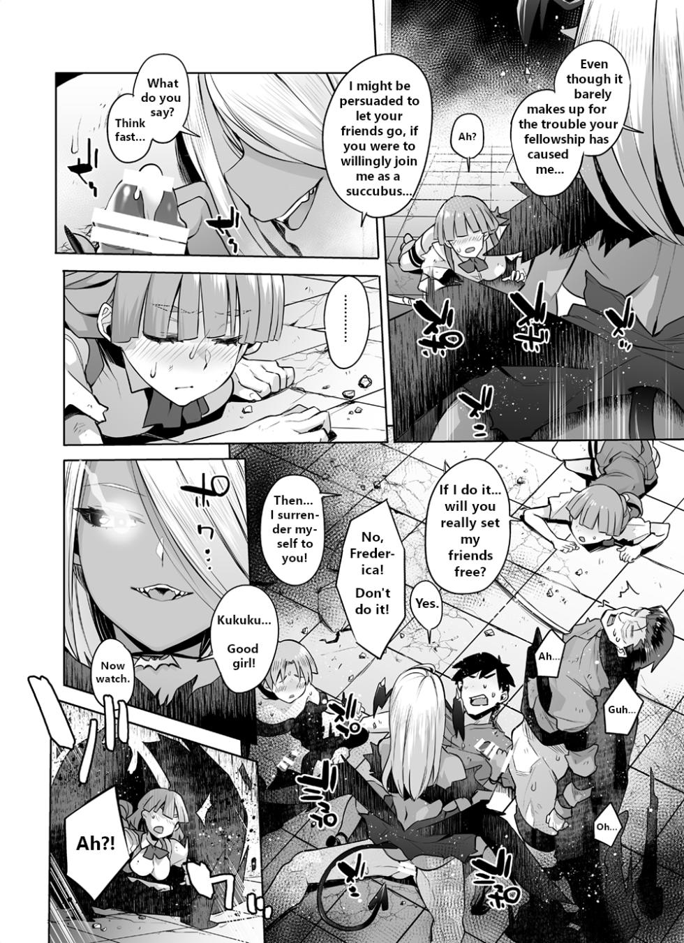 [Toro Toro Resistance (Akairo)] Saiou no Succubus (Succubus ni Okasareru Goudoushi ~HEAVEN~) [English] - Page 7
