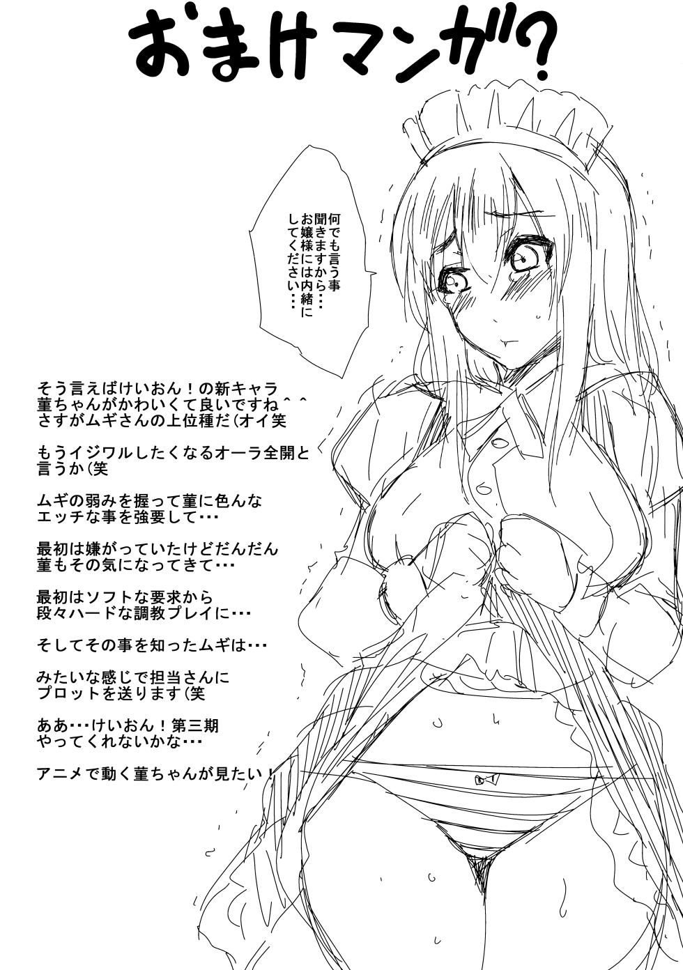 (C82) [Heta no Yoko Zuki (Dunga)] Kakitare!!2 (K-ON!) - Page 23