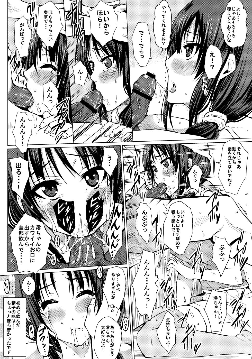 (C81) [Heta no Yoko Zuki (Dunga)] Kakitare!! (K-ON!) - Page 10