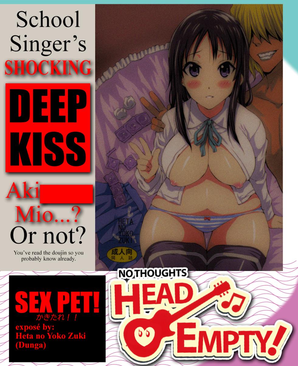 (C81) [Heta no Yoko Zuki (Dunga)] Kakitare!! ー Sex Pet! (K-ON!) [English] [head empty] - Page 27