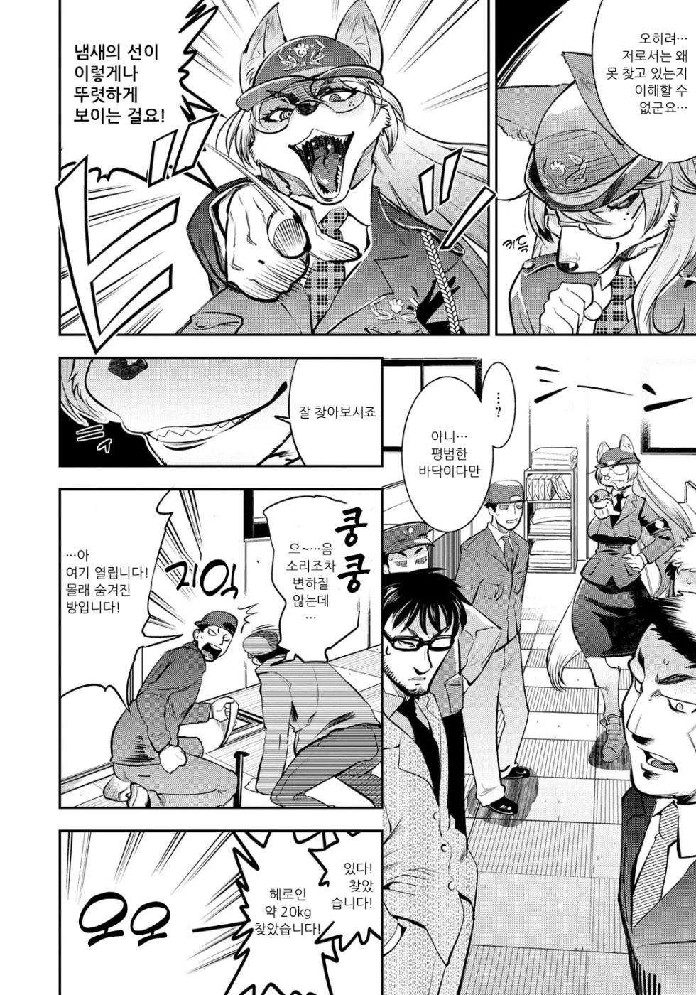 [Kemonono★] DOGGY MAGGY - Dog and cat, sheep, fox, wolf, rabbit... Everyone looks sexual! Ch.1-3 [Korean] [Decensored] [Digital] - Page 34
