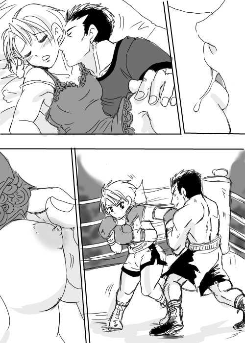 Boyfriend vs Girlfriend Boxing Match by Taiji [CATFIGHT] - Page 2