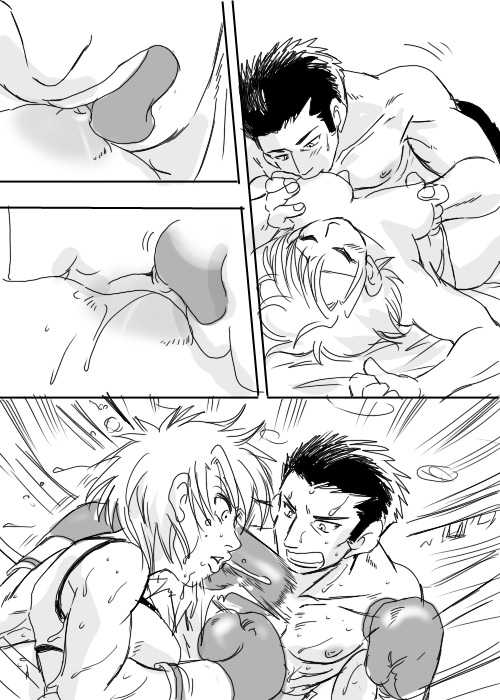 Boyfriend vs Girlfriend Boxing Match by Taiji [CATFIGHT] - Page 3