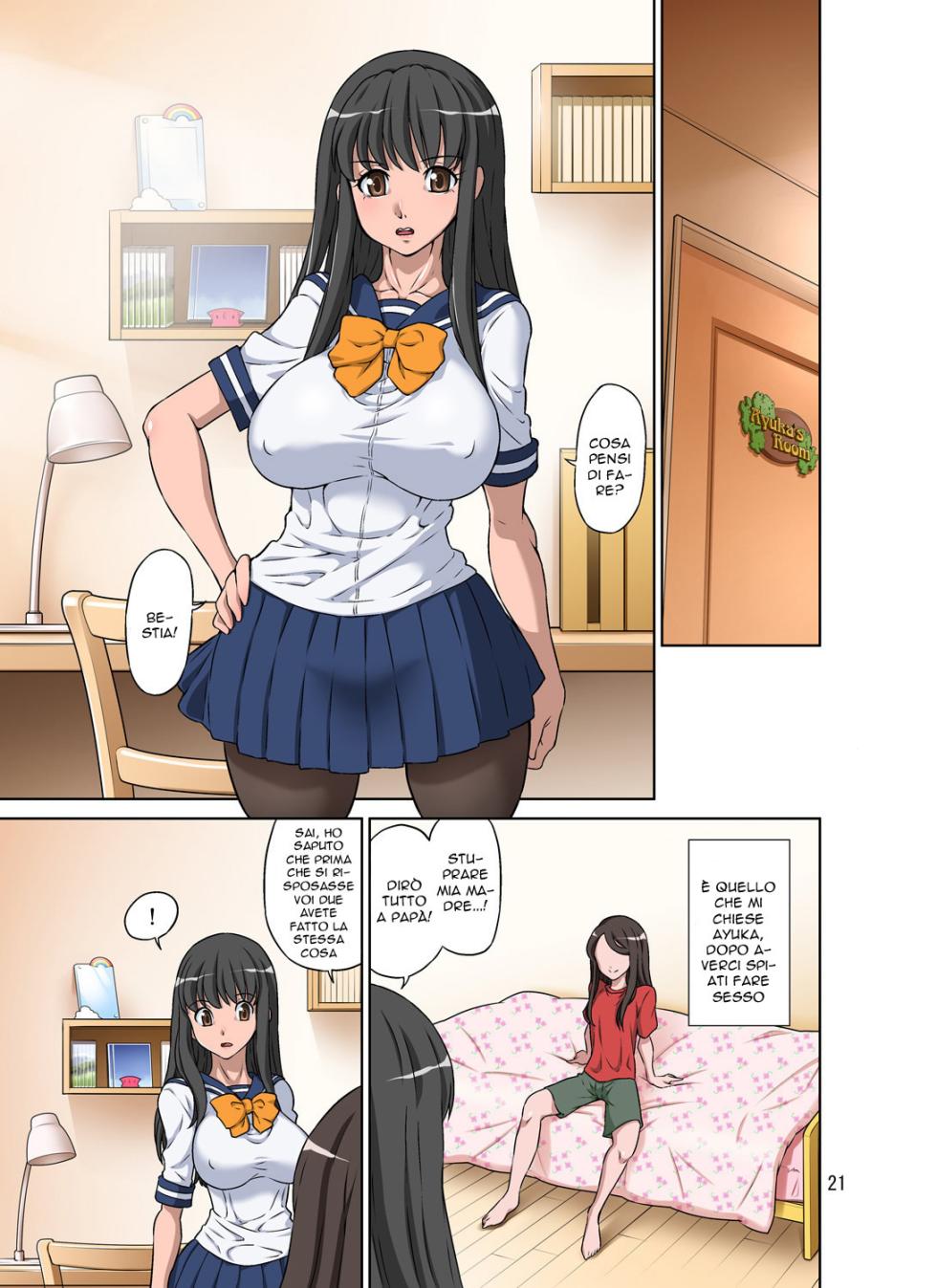 [DOZA Village (Dozamura)] Boku no Mama Boku no Ane [Italian] - Page 21