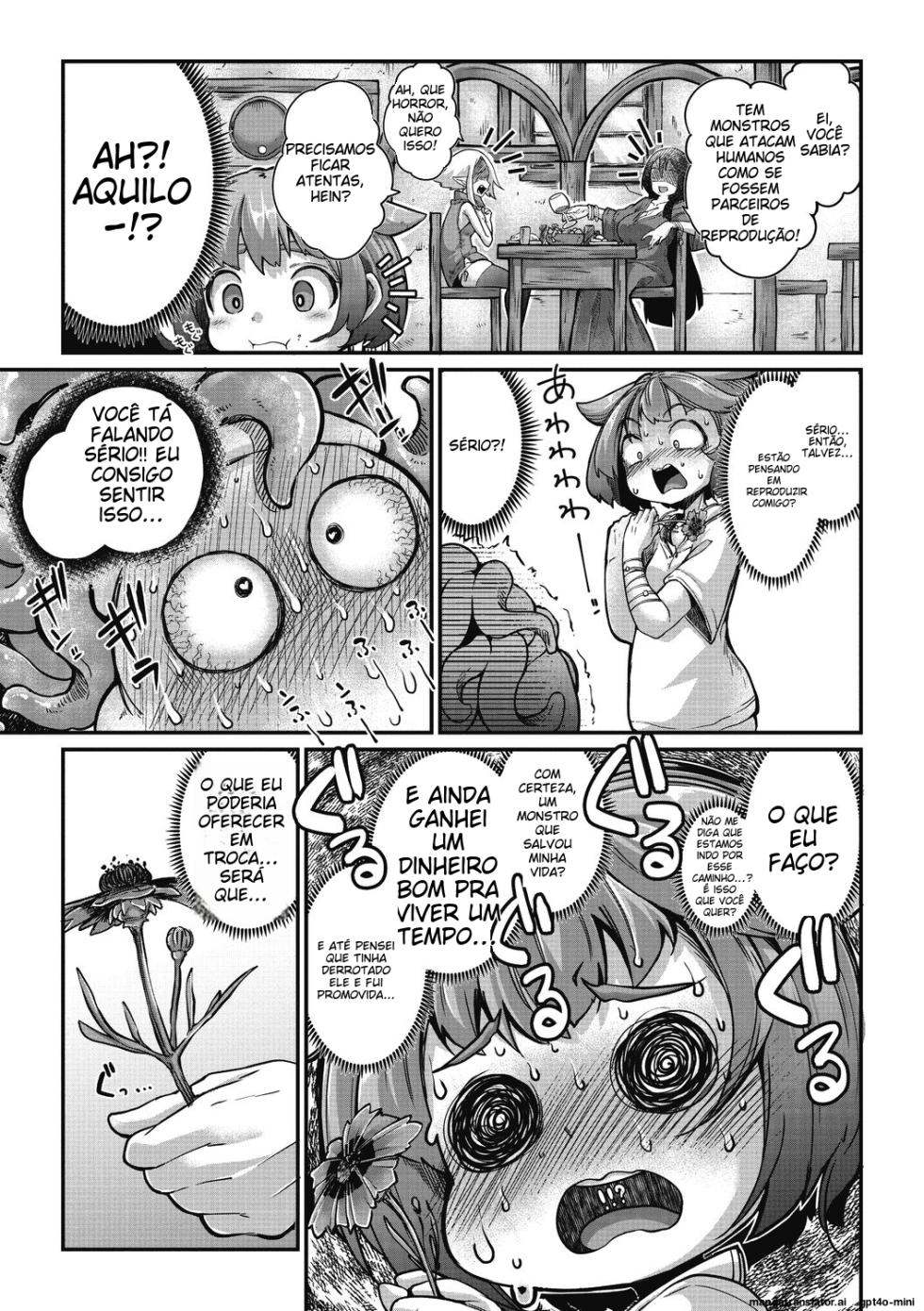 [Okuva] Senshi-chan to Shokushu-kun Ch. 1 Minarai Senshi-chan to Doutei Shokushu-kun (Comic Gaira Vol. 09) [Portuguese-BR] - Page 10