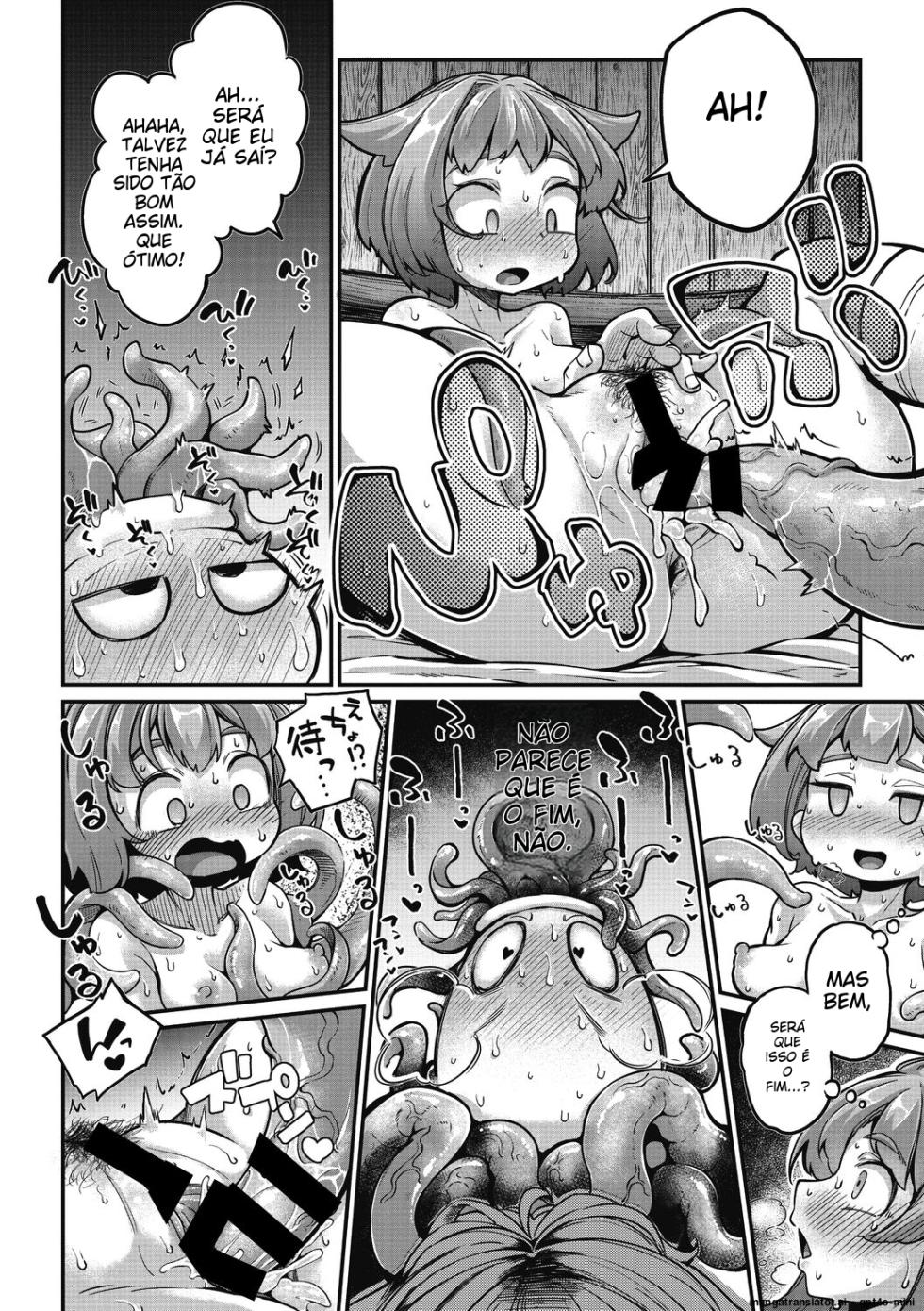 [Okuva] Senshi-chan to Shokushu-kun Ch. 1 Minarai Senshi-chan to Doutei Shokushu-kun (Comic Gaira Vol. 09) [Portuguese-BR] - Page 15