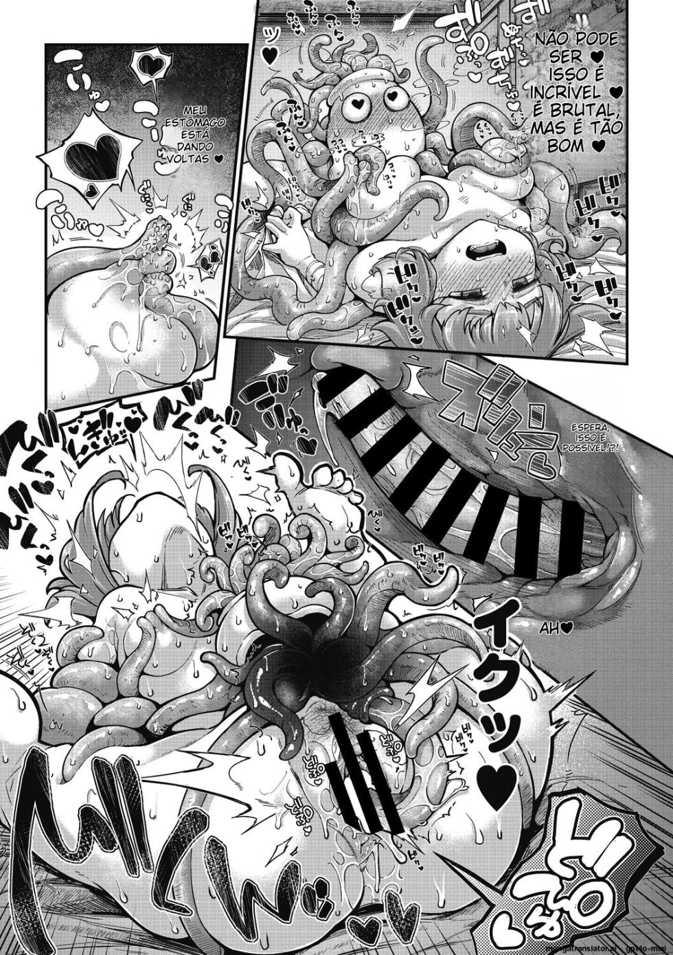 [Okuva] Senshi-chan to Shokushu-kun Ch. 1 Minarai Senshi-chan to Doutei Shokushu-kun (Comic Gaira Vol. 09) [Portuguese-BR] - Page 18
