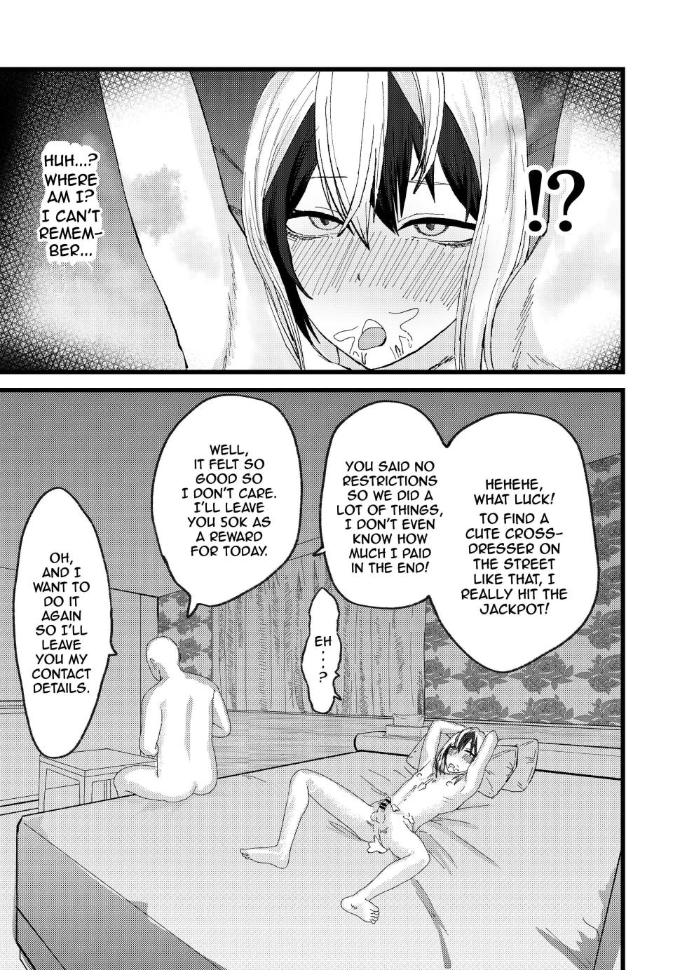 [Maiju (Sasaki Musashi)] Katsuage ni Akita kara P-katsu Sagi Shitemita! | I Got Bored of Extorting People, So I Tried Sugar Daddy Scamming! + Bonus [English] - Page 9