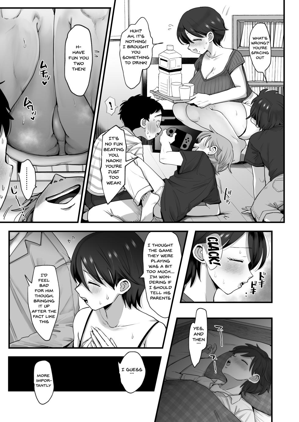 A Narrow-Eyed Gentle Big-Breasted Mama - Page 9