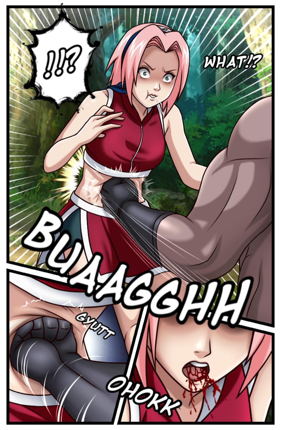 Sakura Haruno Belly Punch Comics PART 1 - Page 3. Back to Gallery. 