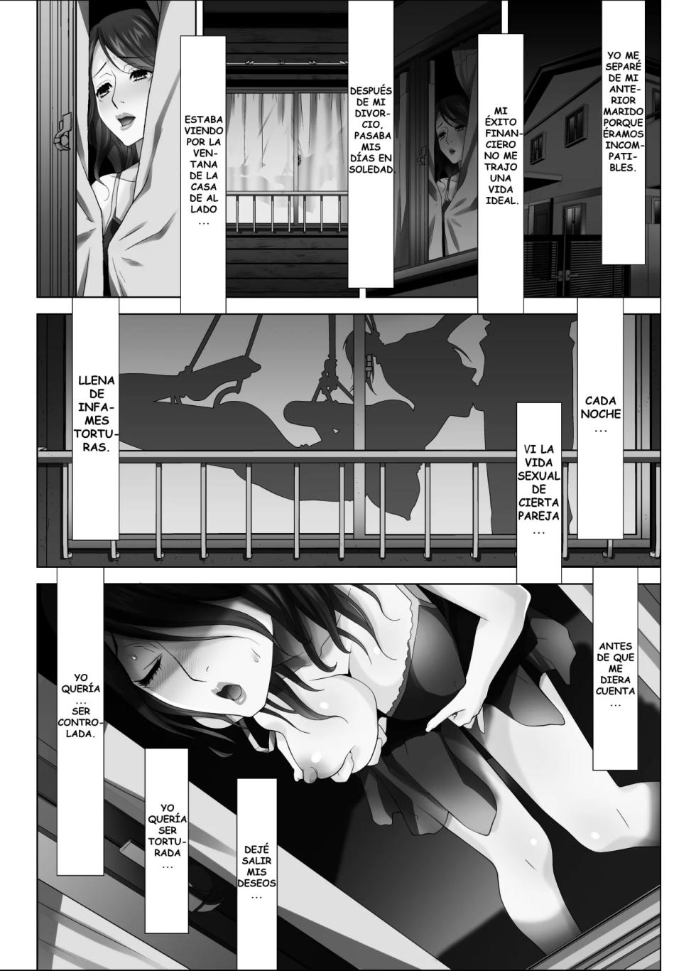 [DM-FC (Shinobu Tanei)] Matabiraki Haha Shimai Taisetsu a Osananajimi no Shimai wa Ore no Kuzu Oyaji ni Ana o Sasageru... | Mi Amada Amiga de la Infancia Terminó Entregándose al Miserable de Mi Padre, Lo Mismo que Su Madre y Hermana... [Spanish] [Tratante] - Page 37