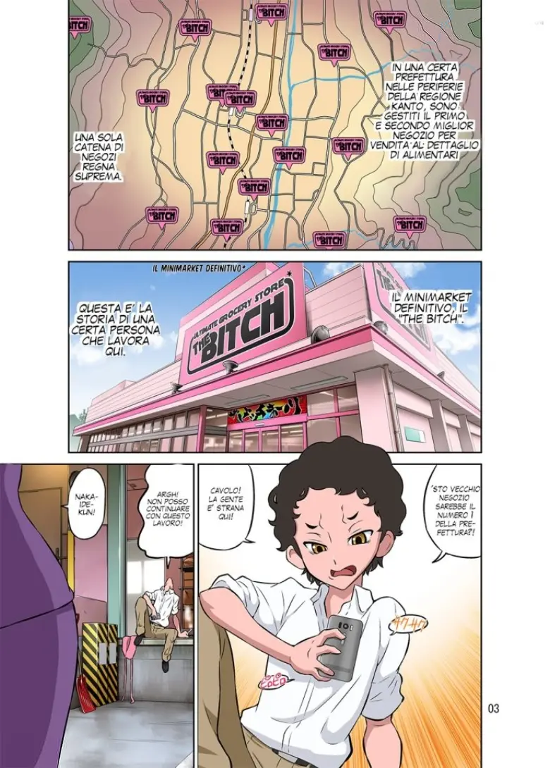 Hitozuma Part-San To Yaritai Houdai!! Seisen Super The Bitch | Minimarket [Italian] - Page 3