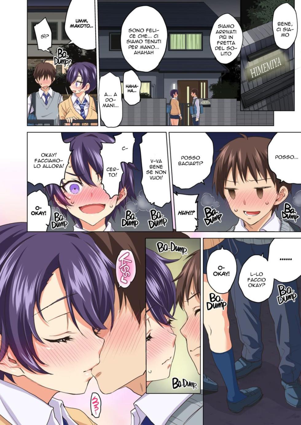 [Muchakai (Mucha)] Mako-chan Kaihatsu Nikki-Netorare… Itsuwari no Shotaiken- | Mako-chan's Develpoment Diary 1-2 [Italian] [Decensored] - Page 5