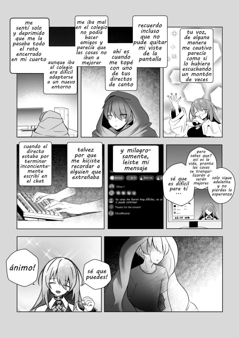 [Raikko9] THE YOU ONLY I KNOW (Moona Hoshinova) [Spanish] [Fans de Hololive] - Page 10