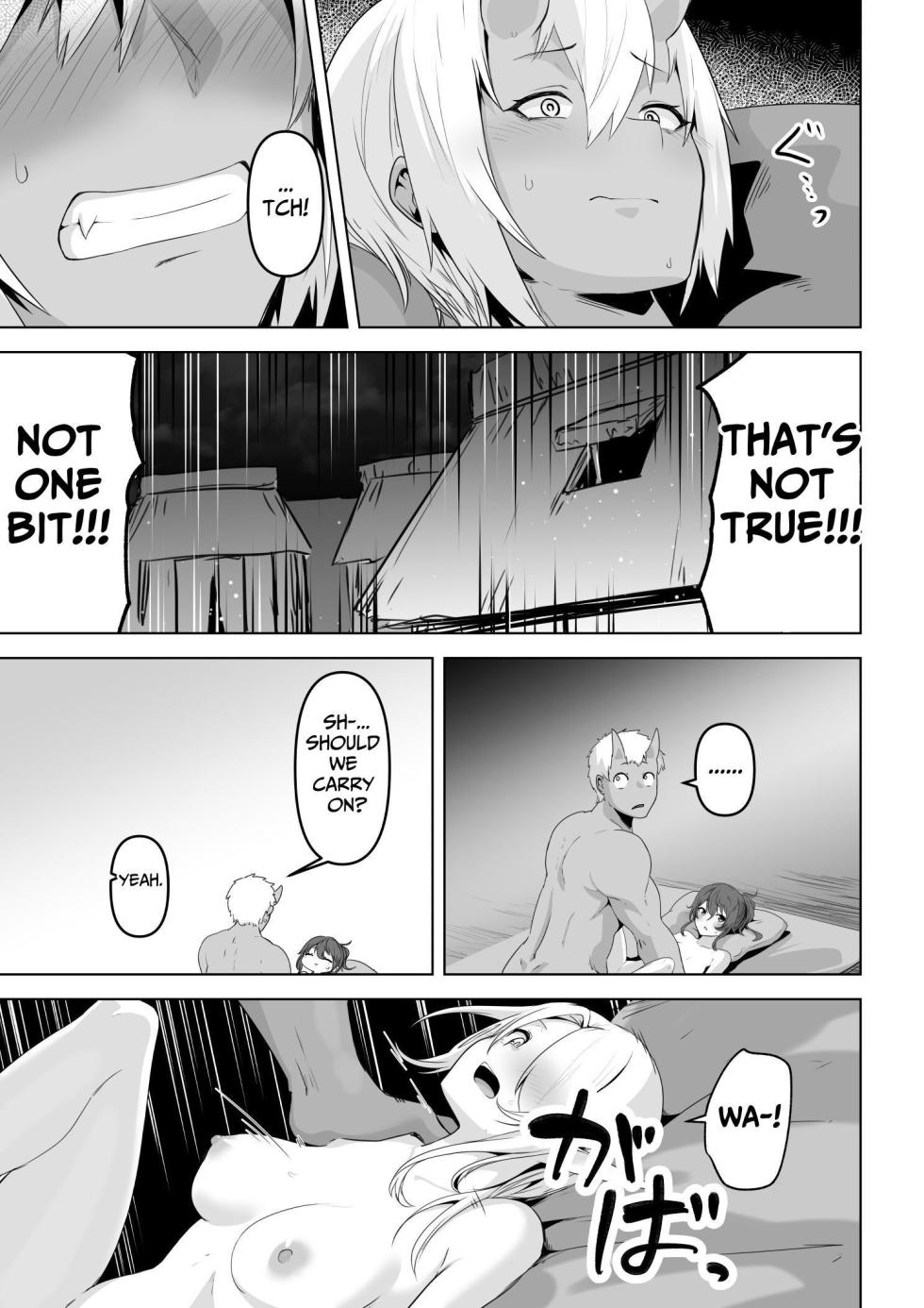 [HASHIOKI (Otemoto)] Seiyoku Tsuyo Tsuyo Elf wa Muriyari Okashite Hoshii | Lustful Elf Wants To Be Violated Against Her Will [English] [tsuyoshi] - Page 29