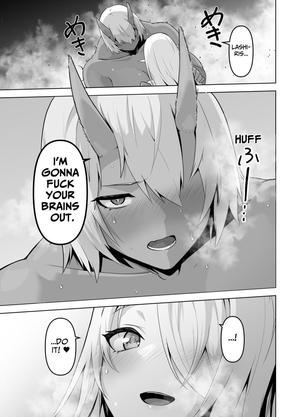 [HASHIOKI (Otemoto)] Seiyoku Tsuyo Tsuyo Elf wa Muriyari Okashite Hoshii | Lustful Elf Wants To Be Violated Against Her Will [English] [tsuyoshi] - Page 33